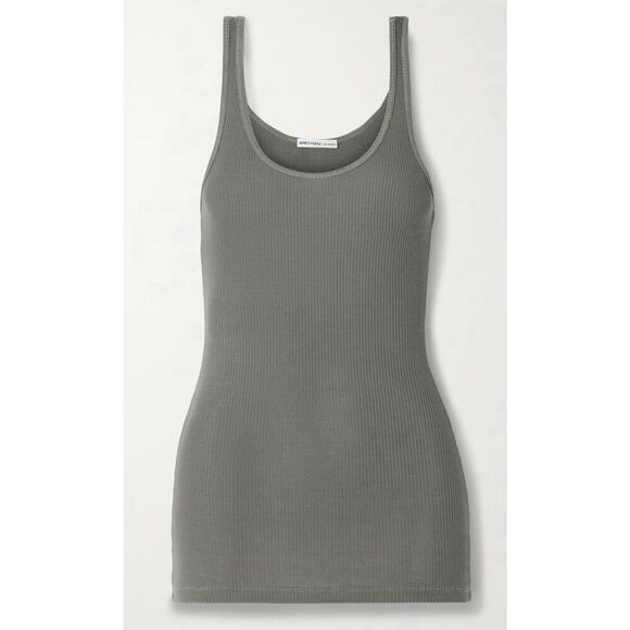 JAMES PERSE The Daily ribbed stretch-Supima cotton tank - Picture 1 of 9